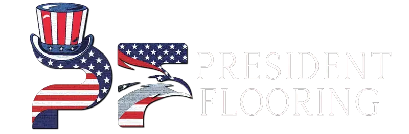 white logo president flooring