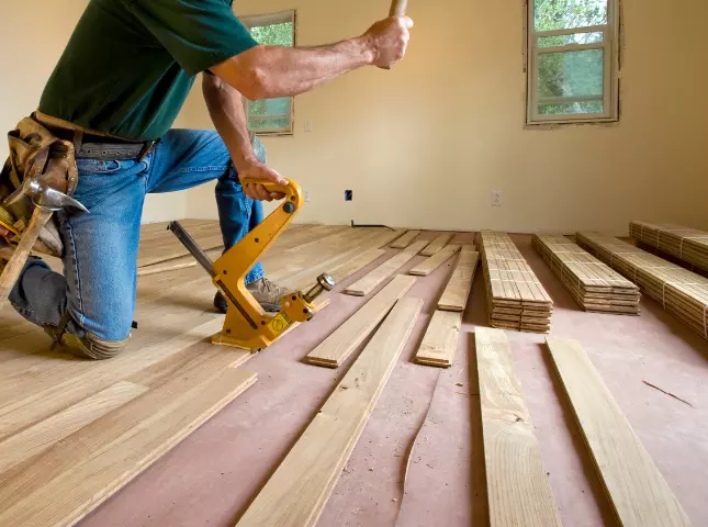 professional hardwood flooring installation